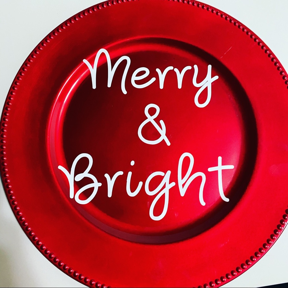 Custom holiday platters
